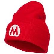 Mario Luigi Wario Waluigi Embroidered Long Beanie