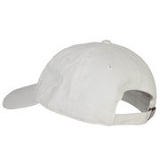 Maryland with Map Outline Embroidered Washed Cotton Twill Cap