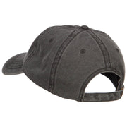 Mama Bear Embroidered Washed Cap