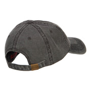 Mama Bear Embroidered Washed Cap