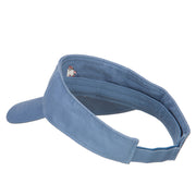 Mini Rocket Embroidered Cotton Washed Visor