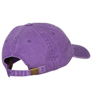 Mama Bear Embroidered Washed Cap