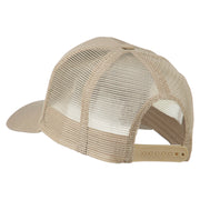 US Army Circular Patched Mesh Cap