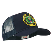 US Army Circular Patched Mesh Cap