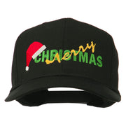 Merry Christmas Santa Hat Embroidered Cap