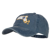 Massachusetts Map State Flag Embroidered Cap