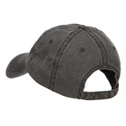 Mini Scuba Flag Embroidered Washed Cap