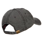 Mini Scuba Flag Embroidered Washed Cap