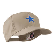 Mascot of Star with Outline Embroidered Cap