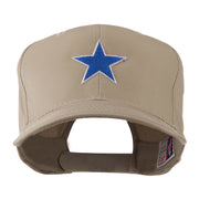 Mascot of Star with Outline Embroidered Cap