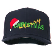 Merry Christmas Santa Hat Embroidered Cap