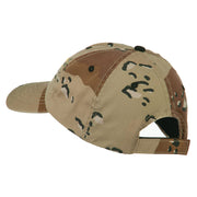 Sheriff Military Embroidered Camo Cap