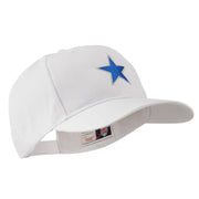 Mascot of Star with Outline Embroidered Cap