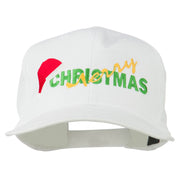 Merry Christmas Santa Hat Embroidered Cap