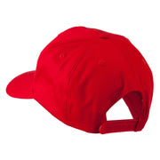 Mascot of Star with Outline Embroidered Cap