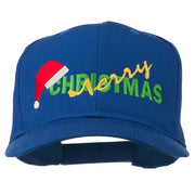 Merry Christmas Santa Hat Embroidered Cap