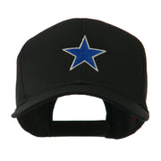 Mascot of Star with Outline Embroidered Cap