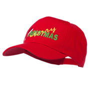 Merry Christmas Santa Hat Embroidered Cap