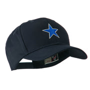 Mascot of Star with Outline Embroidered Cap