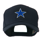 Mascot of Star with Outline Embroidered Cap