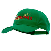 Merry Christmas Santa Hat Embroidered Cap