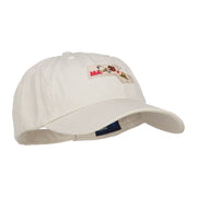 USA State Massachusetts Patched Low Profile Cap