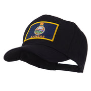 USA Mid State Embroidered Patch Cap