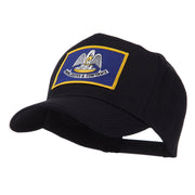 USA Mid State Embroidered Patch Cap