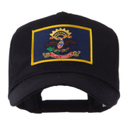 USA Mid State Embroidered Patch Cap