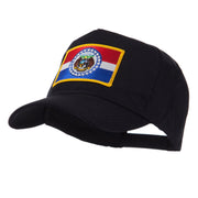 USA Mid State Embroidered Patch Cap