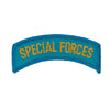 Military Related Text Embroidered Patch