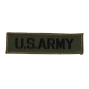 Military Related Text Embroidered Patch