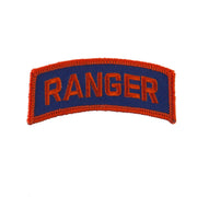 Military Related Text Embroidered Patch