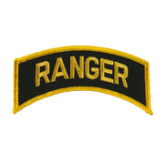 Military Related Text Embroidered Patch