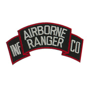 Military Related Text Embroidered Patch