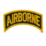 Military Related Text Embroidered Patch