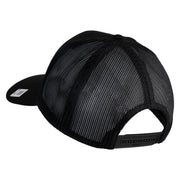 3rd Marine Division Veteran Embroidered Solid Cotton Twill Mesh Prostyle Cap - Black OSFM