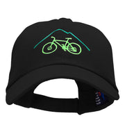 Mountain Bike Insignia Low Profile Dyed Cotton Twill Cap