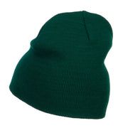 Merry Christmas Mistletoe Embroidered Short Beanie