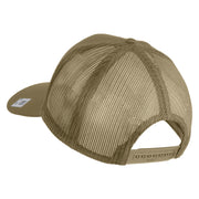 3rd Marine Division Veteran Embroidered Solid Cotton Twill Mesh Prostyle Cap - Khaki OSFM