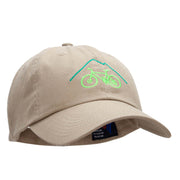 Mountain Bike Insignia Low Profile Dyed Cotton Twill Cap