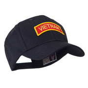 Military Related Text Embroidered Patch Cap