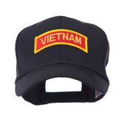 Military Related Text Embroidered Patch Cap