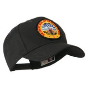 Mid State Seal Embroidered Patch Cap