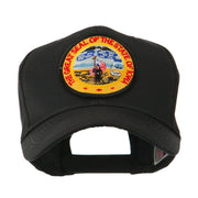 Mid State Seal Embroidered Patch Cap