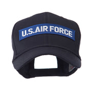 Military Related Text Embroidered Patch Cap