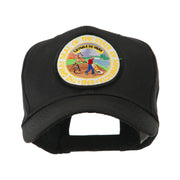 Mid State Seal Embroidered Patch Cap