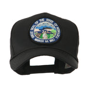 Mid State Seal Embroidered Patch Cap