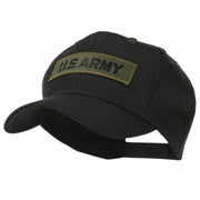 Military Related Text Embroidered Patch Cap