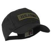 Military Related Text Embroidered Patch Cap